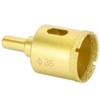 5Pcs Diamond Brazing Drill Bit Hole Saw Drilling Opener for