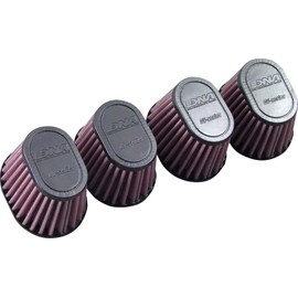 DNA Universal Air Filter, Set of 4 Oval Clamp on, Inlet: 54mm PN: OV-5404