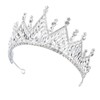 Women Wedding Crown Exquisite Rhinestone Bride Crown Hair Accessories for