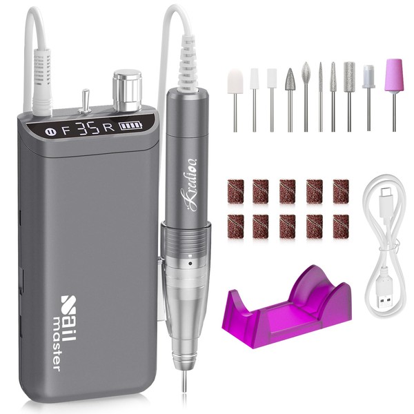Kredioo Electric Nail Cutter, Rechargeable Nail Cutter for Gel Nails