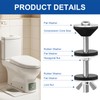 LEETAT 2PCS Universal Toilet Tank to Bowl Bolts Kit, Heavy