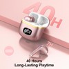 Wireless Earbuds, Bluetooth 5.3 Headphones HiFi Stereo with ENC Noise
