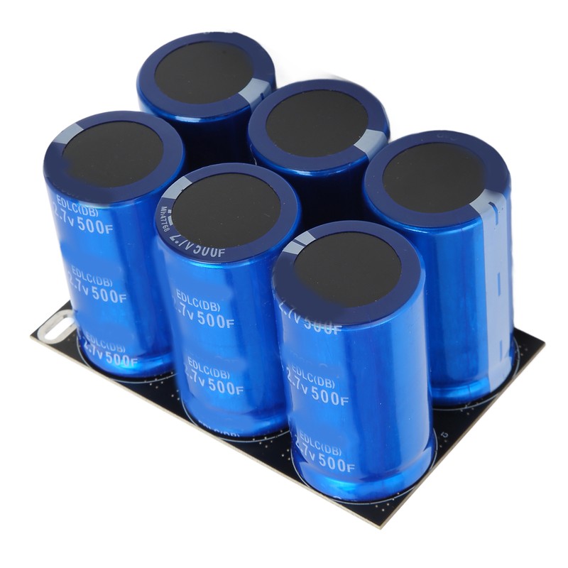16V 83F Total Capacitor High Current Discharge 6Pcs 2.7V 500F