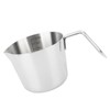304 Stainless Steel Butter Warmer 600ML Small Saucepan Measuring Cup