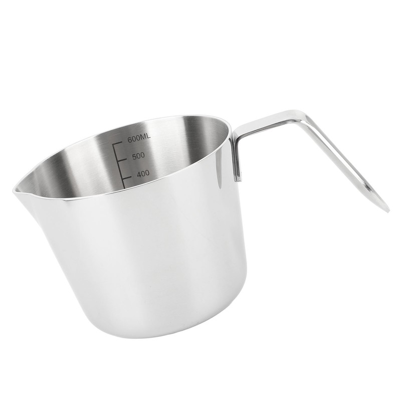 304 Stainless Steel Butter Warmer 600ML Small Saucepan Measuring Cup