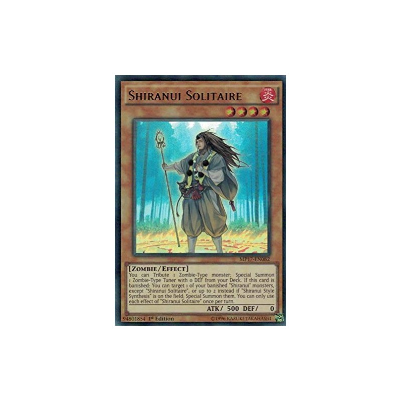 Shiranui Solitaire - MP17-EN082 - Ultra Rare - 1st Edition