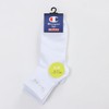 CWSCY204-010-S 3 Pairs Socks with Embroidered Script Logo No Pile