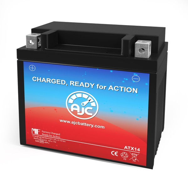 AJC Battery Compatible with Suzuki M109R Boulevard Limited 1800CC Motorcycle