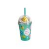 Green Easter Dome Tumbler with Lid and Straw