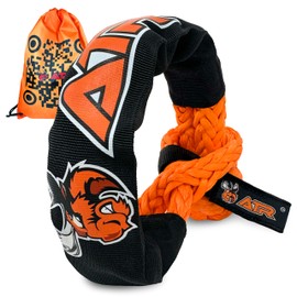 Soft Shackle Recovery Kit 66,200 lbs – 3/4” x 24” Off-Road Tow Rope with Sleeve, Heavy-Duty for Jeep, Truck, UTV, ATV (1 PC) by ATR