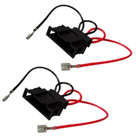 Aerzetix: 2X Car Speakers Cable Adapter Connectors