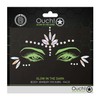 Body Jewellery Sticker Face Glow in the Dark Opal