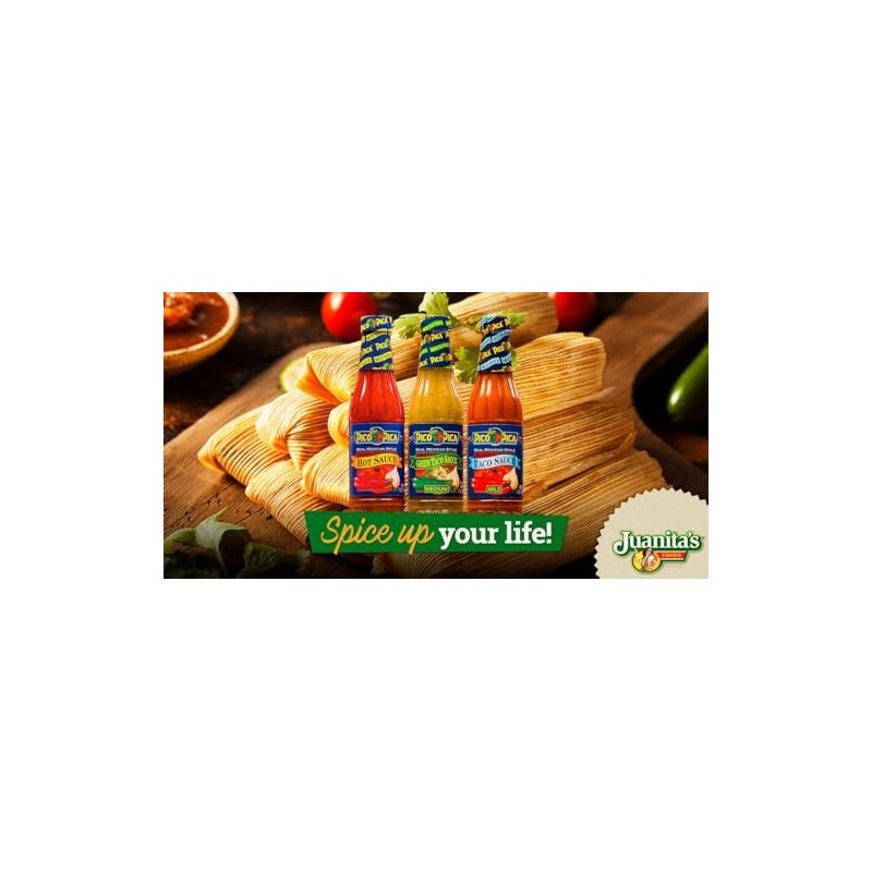 Pico Pica Mexican Style Hot Sauce, 15.5oz, (Pack of 3)