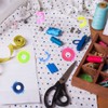 100PCS Sewing Bobbin Small Clips Colorful Thread Clips Holder Tool