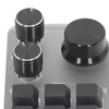 15 Keys 3 Knobs Programmable Keypad Wired USB Wireless Bluetooth