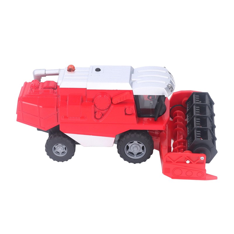 Combine Harvester Toy Realistic Sound Light Battery Powered Farm Vehicle