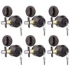Gobrico 6 Keyed Alike Oil Rubbed Bronze Entrance Single Cylinder