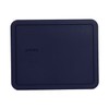PYREX Blue 11-cup Rectangular Plastic Cover