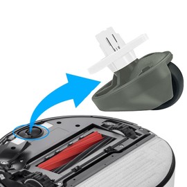 HUAYUWA Vacuum Front Wheel Compatible with Robo-rock S7 MaxV Ultra/S8 Pro Ultra/S7/S7+/S8/S8+/G10/G10S/G20/T7S, Robot Vacuum Cleaner Replacement Wheel Accessories (1 Pack)