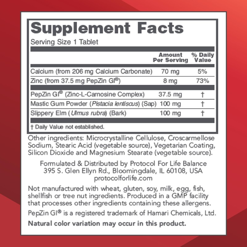 PROTOCOL FOR LIFE BALANCE GI Guard - for Gastric Health