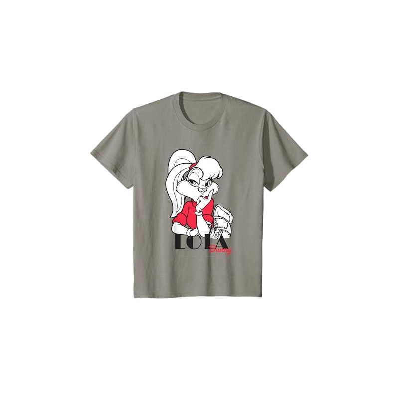 Children's Looney Tunes Lola Bunny Camiseta T-Shirt, gray