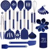 Silicone Kitchen Utensils Set - 28 Pieces Cooking Utensils Set