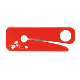 Martor 537.00" Secumax Sos No.537 Cutter, Red