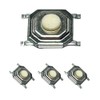 20 Pcs, 4x4x1.5mm, 4-Pin SMT, Tactile Push Button Switch