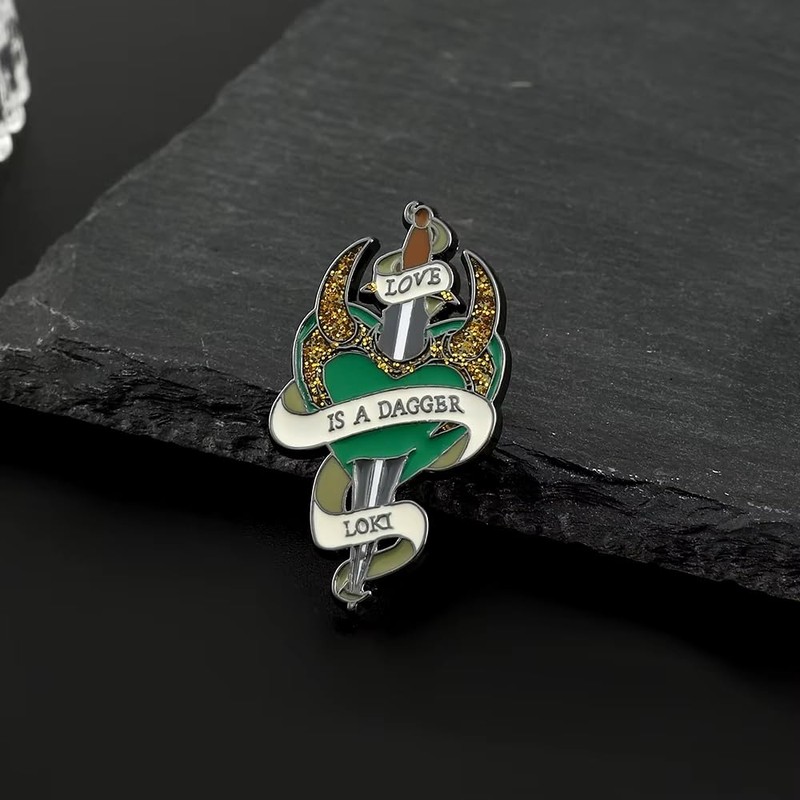 Love is a Dagger, Loki Enamel Pin