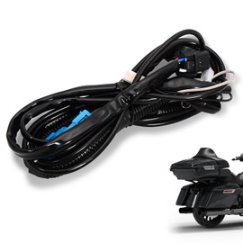 WOWTK Trunk Tour Luggage Pack Wiring Harness Kit fits for Harley Touring, Road Glide, Road King, Electra & Street Glide 2014-2023