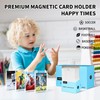 JODSSXI 35PT One Touch Magnetic Card Holder, Protect & Display