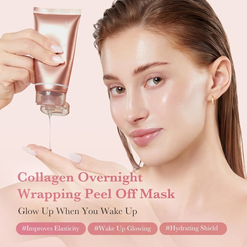 medicube Wrapping Collagen Overnight Peel Off Facial | Elasticity &