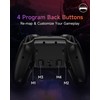 EasySMX X20 Wireless Gaming Controller with RGB Backlit, 2-Stage Hall