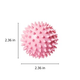 Reusable Laundry Dryer Balls, Sky Blue Plastic Anti-Static Fabric Softener, Reduces Wrinkles, Sustainable Cleaning Supplies, Essential Washing & Drying Aid for Soft, 6 Pack (Sky Blue/Purple/Pink)