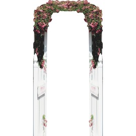 Wet Paint SP13300 Garden Bush Gate Entrance Flower Arch Cardboard Cutout Standee Standup