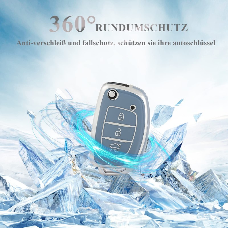 OFFCURVE Car Key Case Key Cover TPU Car Key Protective