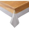 Kawashima Woven Cellucon Tablecloth, Clear, 59.1 x 90.6 inches (150