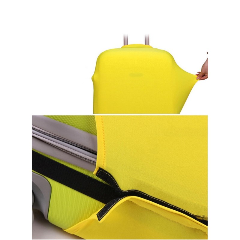 Cazqgoy Luggage Covers for Suitcases, Elastic Washable Stretch Suitcase Protector,