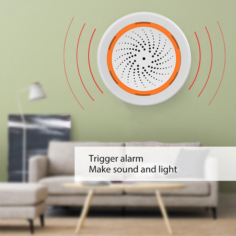 Zigbee Smart Siren Alarm: Wireless Alarm for Home Security &