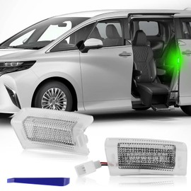 GemPro Alphard 40 Series Courtesy Lamp, 3rd Row, Velfire 40 Series, Sliding Door Spot Lamp, 40 Alphard, Step Lamp, Door Welcome Light, Rear Sliding Door Specific Design, Genuine Replacement, Coupler