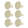 6Pcs GU4 LED Bulb 270LM 15LED Energy Saving Light Bulb