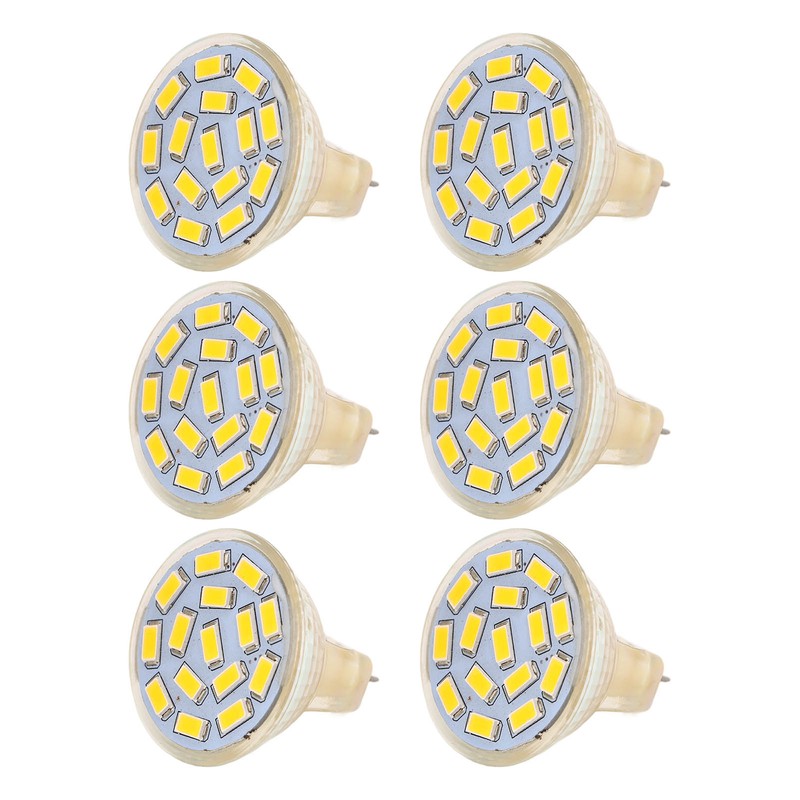 6Pcs GU4 LED Bulb 270LM 15LED Energy Saving Light Bulb