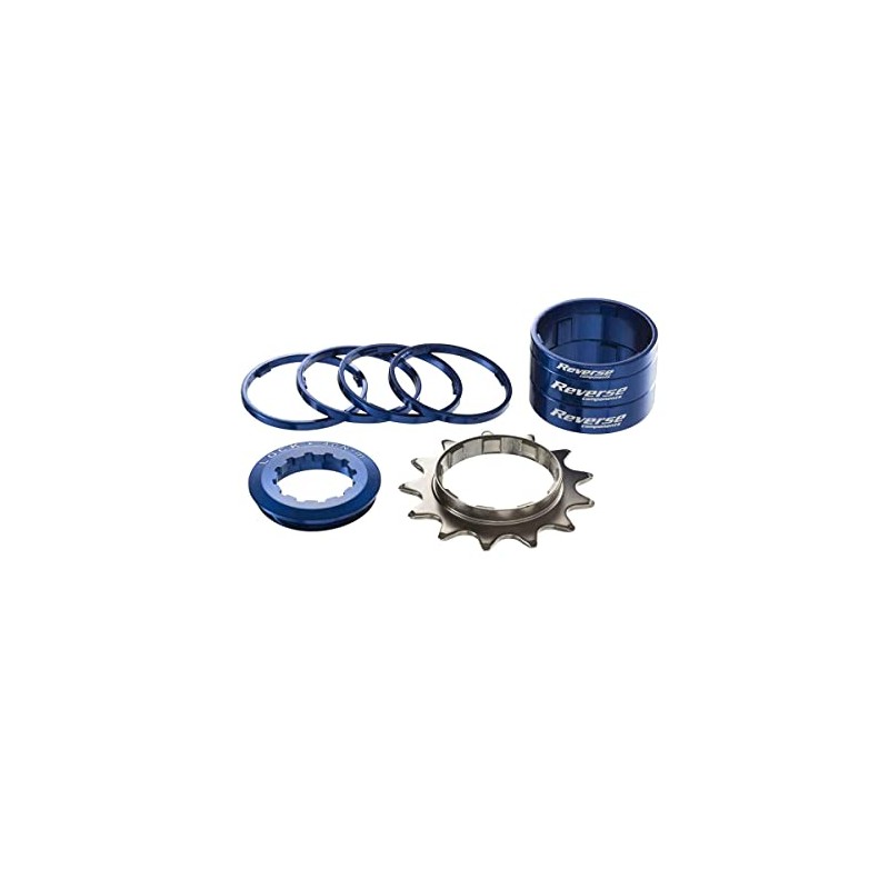 Reverse Single Speed Umbau Kit 13 Zähne dunkel blau