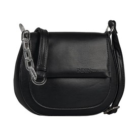 TOM TAILOR Denim Women's Anne Flap Bag, black, 002494