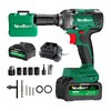 NEWBEAT Cordless Impact Wrench Set - 1/2 inch Impact Gun,