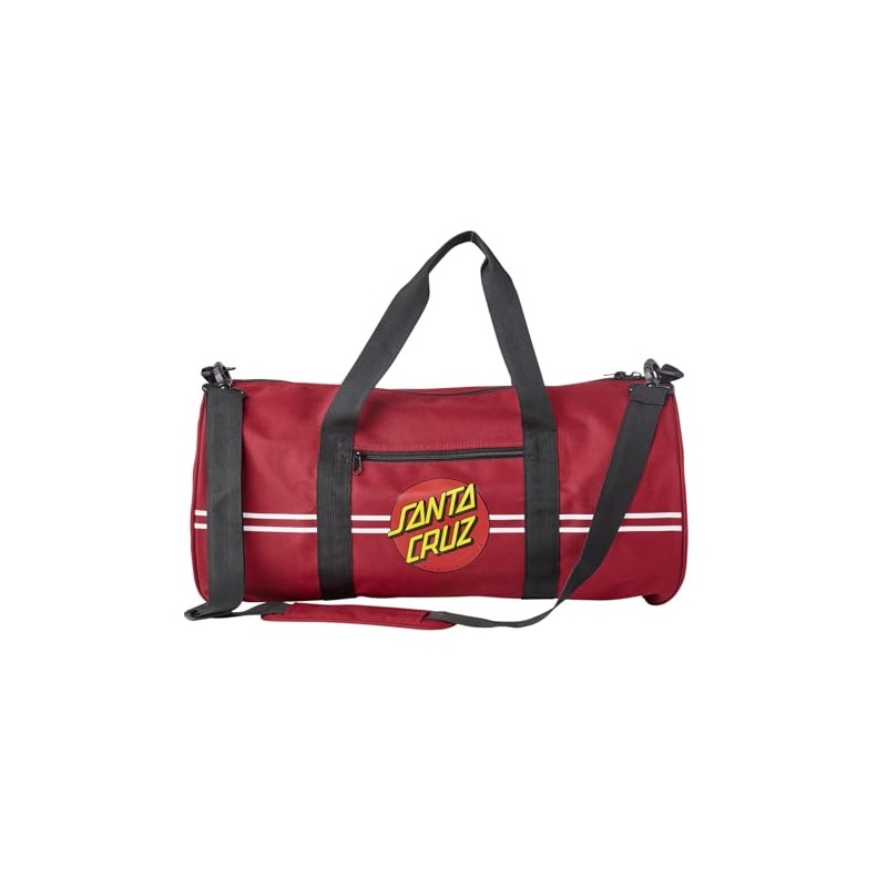 SANTA CRUZ Unisex Classic Dot Duffle Bag, Cardinal, One Size