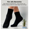 Vitasox Women's Men's Socks Bamboo Short Shaft Socks without Rubber,