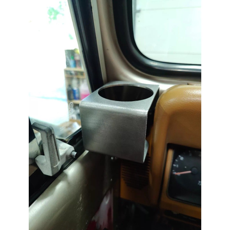 Flat Front Cup holder for Jeep Wrangler YJ STEEL, MADE