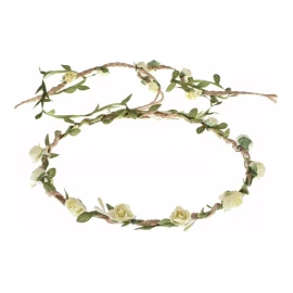 DDazzling Diadema Ddazzling, Corona Floral, Con Diseño De Flores, Para