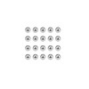 sourcing map Precision Balls 3/16" Solid Chrome Steel G25 for